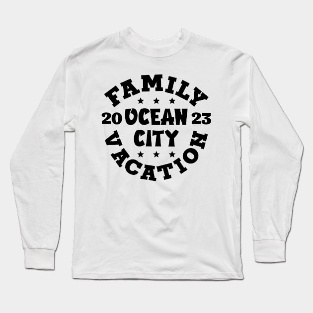 Ocean City 2023 Long Sleeve T-Shirt by colorsplash